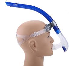 Tubo de Respiración Frontal para Snorkel Dilwe