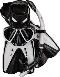Set de Buceo Mares X-One Marea Unisex Blanco