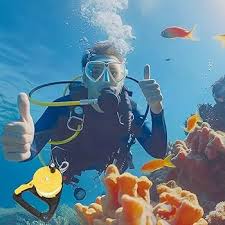 Carrete de Pesca Ligero 150 Pies para Buceo