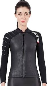 Chaqueta Neopreno 3 mm para Surf y Aventura
