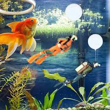 Decoración Miniatura Subacuática para Acuarios