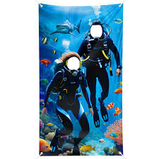 Photocall Buceo Verano 180x100 cm