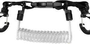 Collarín Canon con Clip y Extensor de Dos Mosquetones INOX