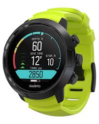 Suunto D5: Ordenador de Buceo Unisex Negro/Verde