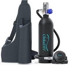Mini Botella de Buceo CHIKADIV C400 - 1L para Viajes