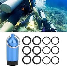 Kit de Juntas Tóricas de Goma para Buceo - 12 Piezas