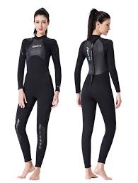 Traje de Neopreno Completo para Mujeres - 3mm