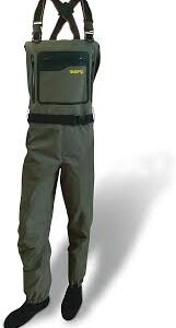 Vadeador Impermeable Black Cat para Pesca de Siluro - Verde