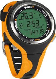 Mares Smart Apnea - Ordenador de Buceo Negro/Naranja