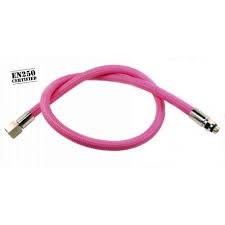 Latiguillo Regulador Flex Rosa 76 cm - Proeldiving