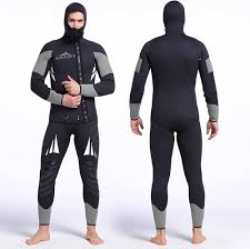 Traje de Neopreno 5 mm para Pesca Submarina y Esnórquel