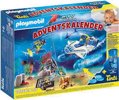 Calendario de Adviento PLAYMOBIL: Misión Policial de Buceo