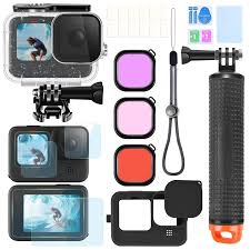 Kit de Accesorios ShipeeKin para GoPro Hero 12/11/10/9 - Negro