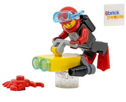 LEGO City: Buceador con Scooter Submarino y Cangrejo