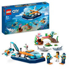 LEGO 60377: Barco de Buceo Explorador en la Ciudad