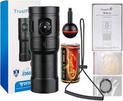 Linterna de Buceo Recargable TrustFire DF35 - 2350 Lúmenes