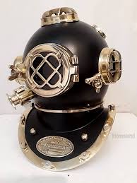 Casco de Buceo Zomitiya 1921: Regalo Náutico Coleccionable