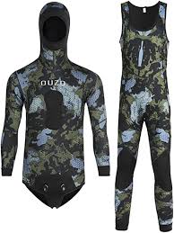 Traje de Pesca Submarina LEIDIMUS de Neopreno 3 mm - 2 Piezas