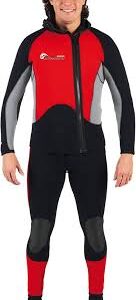 Traje de Pesca Submarina Subacqua Multiaventura 3/M - Negro