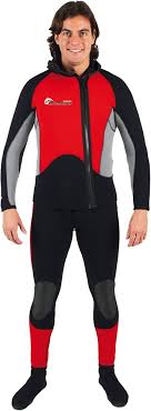 Traje de Pesca Submarina Subacqua Multiaventura 3/M - Negro