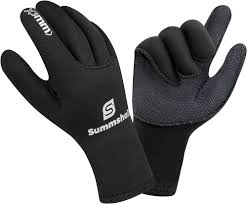Guantes de Neopreno Térmicos 3mm para Buceo Summshall