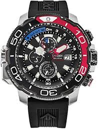 Reloj de Buceo Citizen Eco-Drive Promaster Aqualand Rojo 50 mm