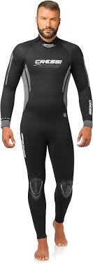 Traje Cressi Otterflex 5 mm para Hombre - Negro/Gris