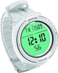 Ordenador de Buceo Cressi Goa Unisex Blanco/Negro