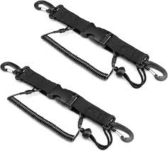 0XBIT Mosquetón para Buceo - Extensión 150 cm (2 Piezas)