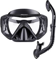 Gafas de Buceo Panorámicas 180° con Snorkel Antivaho