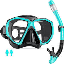 Set de Buceo Hiipeak para Adultos: Máscara y Tubo de Snorkel