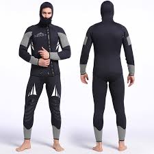 Traje de Neopreno POOSR 5 mm para Pesca Submarina