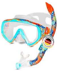 Conjunto de Snorkel Elba para Niños y Jóvenes - Coral