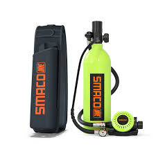 Bombona de Buceo Portátil SMACO S400 Pro - 1 Litro