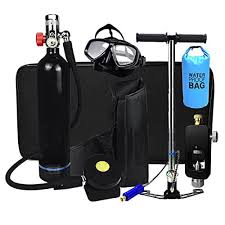Mini Cilindro de Oxígeno para Buceo con Mochila