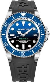 Bobroff Tabarca - Reloj Automático Diver Profesional 1000m 44mm Azul