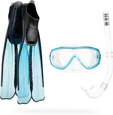 Juego de Snorkel Cressi Rondinella - Turquesa