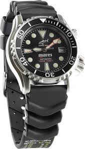 Reloj de Buceo Mares Misión 1000 Unisex - Negro