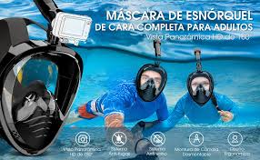 Máscara de Snorkel 180° para Adultos