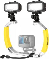 Movo DiveRig1 XL - Kit de Buceo con Luces LED