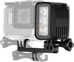 Luz de Video Subacuática LED para GOPRO - 98 pies