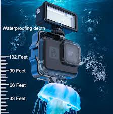 Luz de Buceo LED F1TP para GoPro y DJI Osmo - 130 Pies