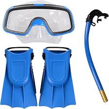 Juego de Snorkel Ergonómico para Niños - Alta Transparencia