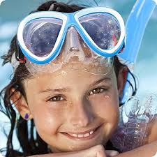 Gafas de Buceo para Niños Findway: Diversión Submarina para 4 a 10 Años