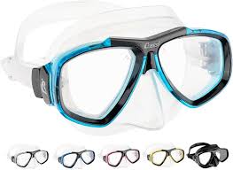 Máscara de Buceo Cressi Focus con Lentes Ópticos para Adultos
