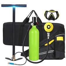 Mini Botella de Buceo 1L: Resistente y Compacta