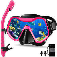 Set de Buceo Tonfarb: Gafas y Tubo Antifugas 180°