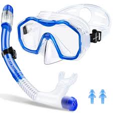 Set de Snorkeling Adulto: Máscara Panorámica 180° y Tubo Seco
