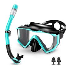 Set de Gafas y Tubo de Snorkel para Adultos