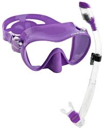 Kit de Buceo y Snorkel Cressi: Máscara y Snorkel Seco